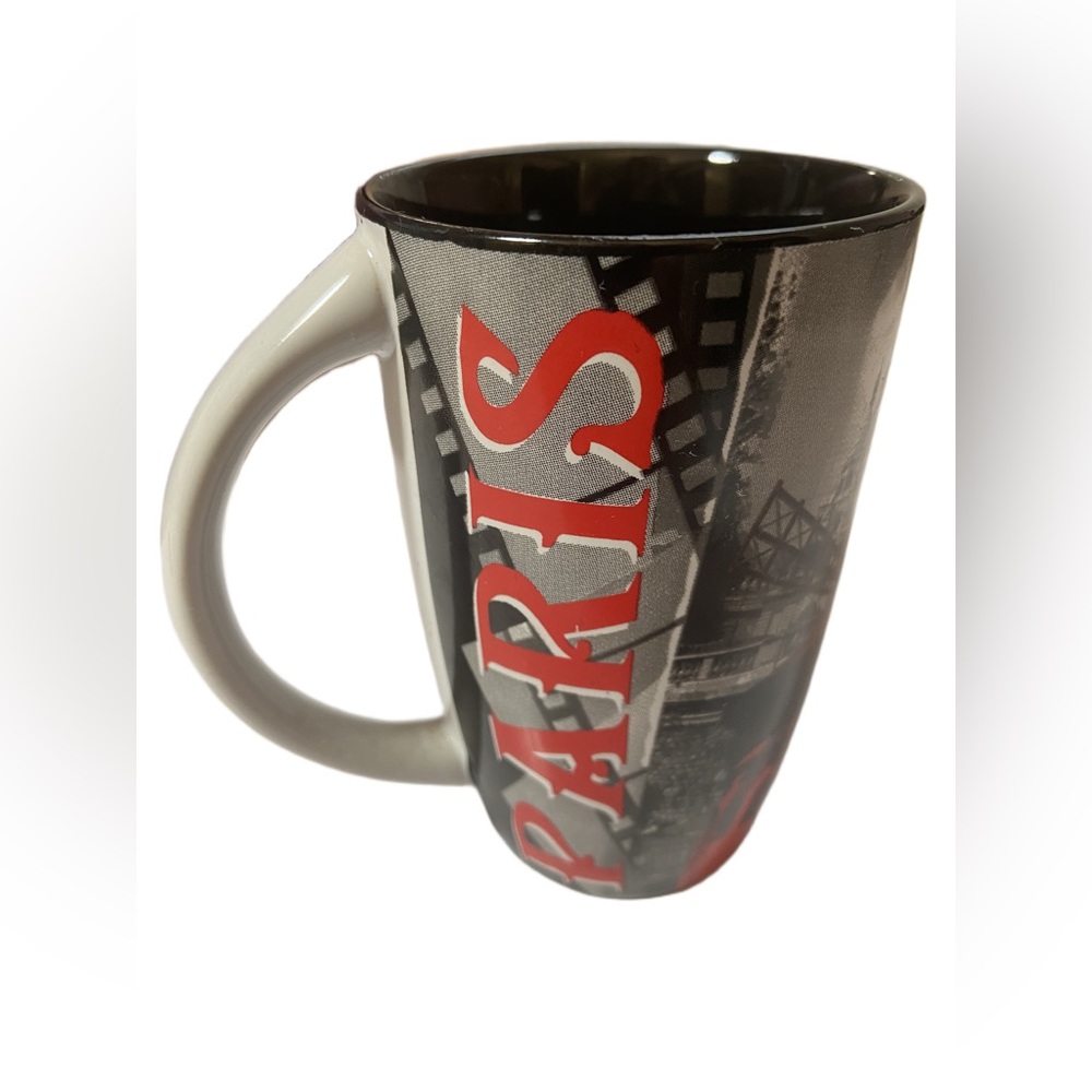 🗼 Paris Souvenir Mug - Moulin Rouge, Eiffel Tower, Notre Dame Landmarks 🇫🇷